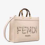 Fendi Sunshine Medium Snakeskin Shopping Bag - Image 2